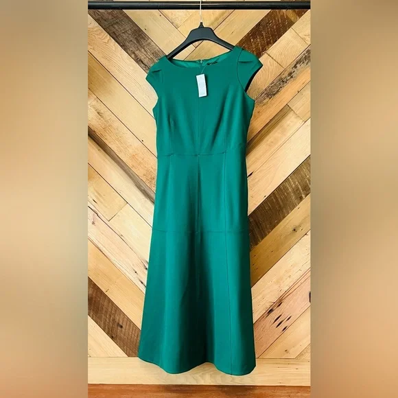 slim fit dress slacks Seamed Fit + Flare Shirt Dress – Glamour Farms Boutique
